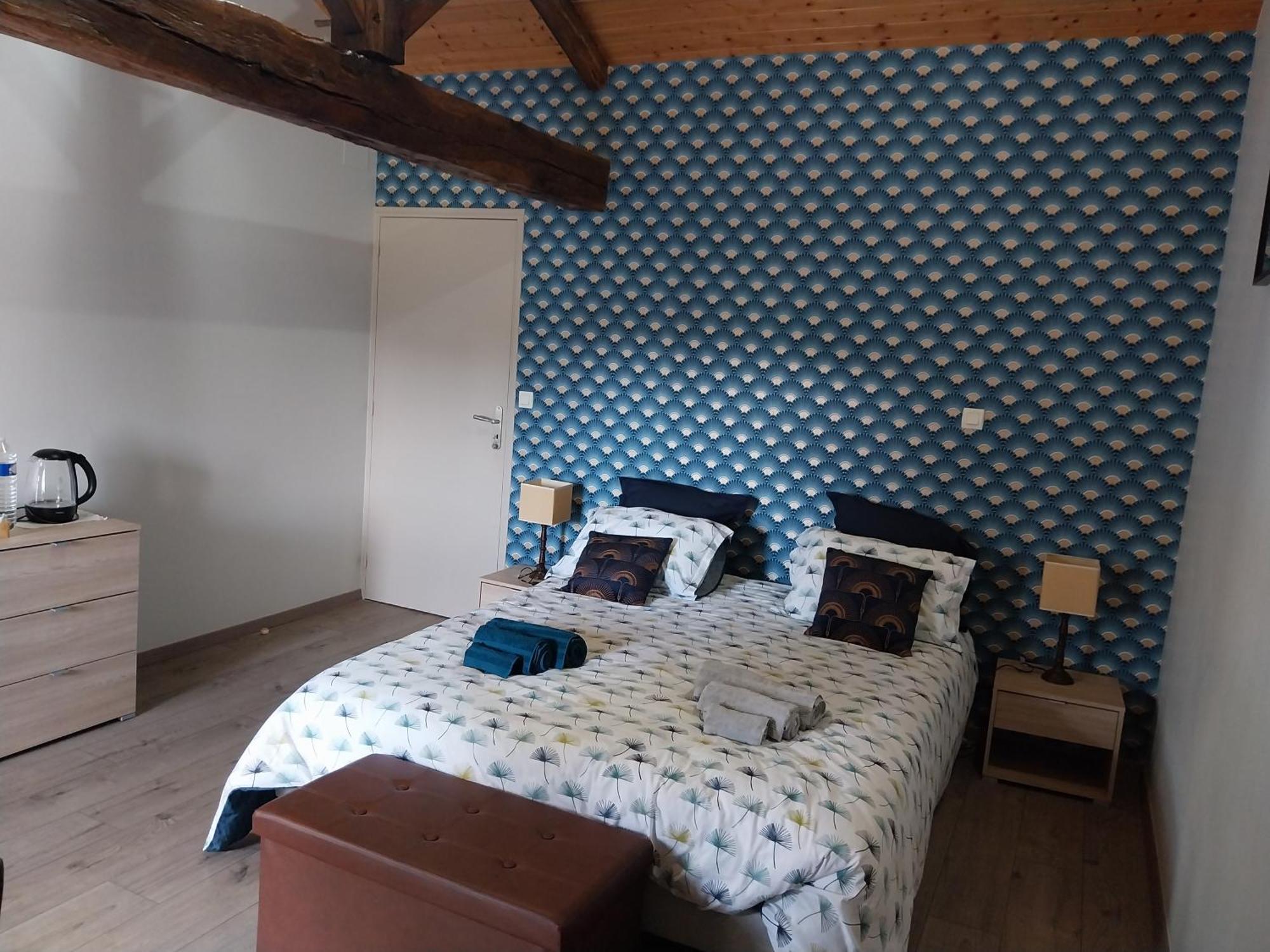 Bed and Breakfast Au Granit Bleu Faye-l'Abbesse Екстер'єр фото