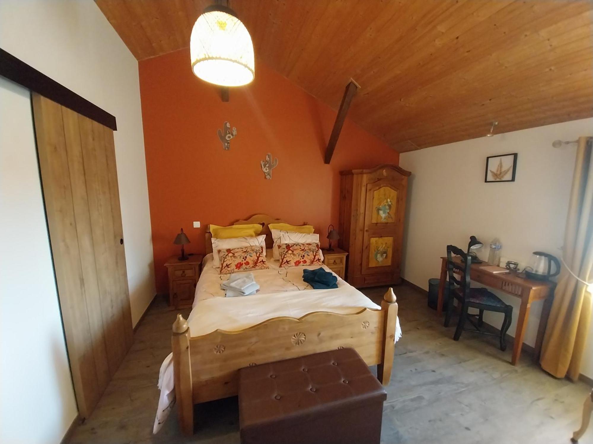 Bed and Breakfast Au Granit Bleu Faye-l'Abbesse Екстер'єр фото